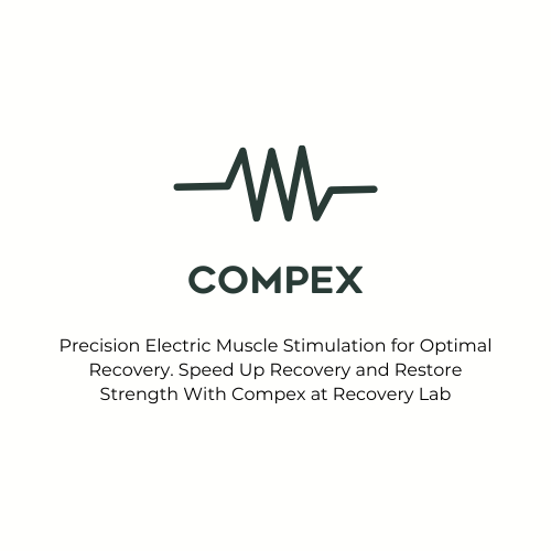 Sports Recovrey with Compex at Recovery Lab